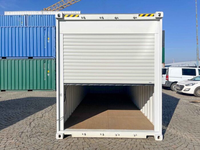 Contenitore 20 piedi High Cube con porte avvolgibili - immagine 9